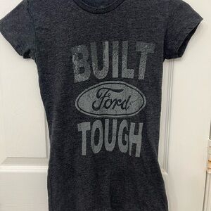 Ford Charcoal 'Built Tough' Tee